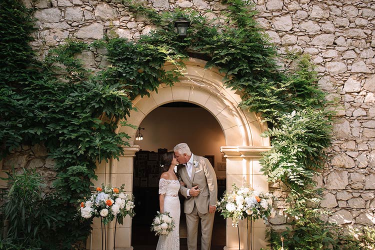 intimate wedding in Taormina