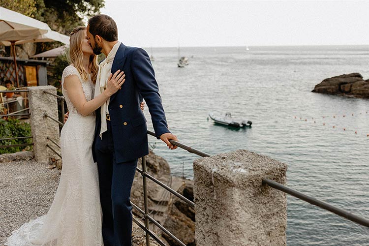 wedding San Fruttuoso in Camogli