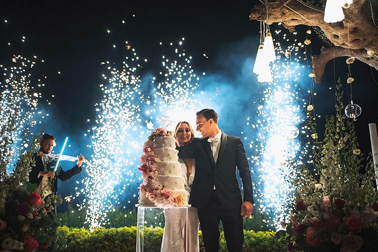 Wedding Reception overlooking Adriatic Sea