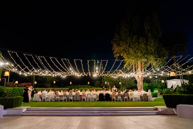 A Sicilian-Inspired Wedding Reception
