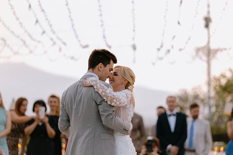 A Sicilian-Inspired Wedding Reception