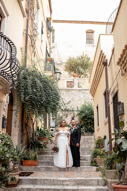 Destination Elopement in Taormina