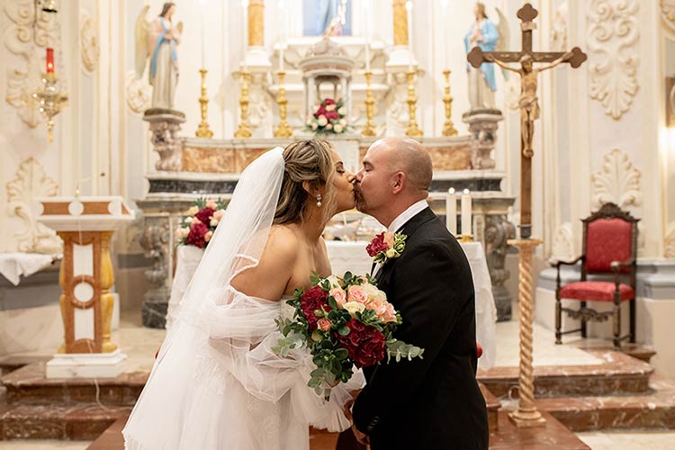 Religious Wedding Ceremony in Taormina
