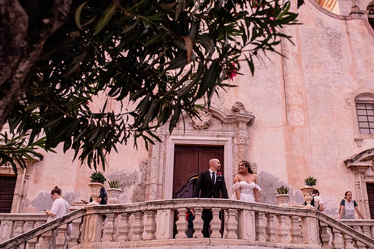 Religious Wedding Ceremony in Taormina